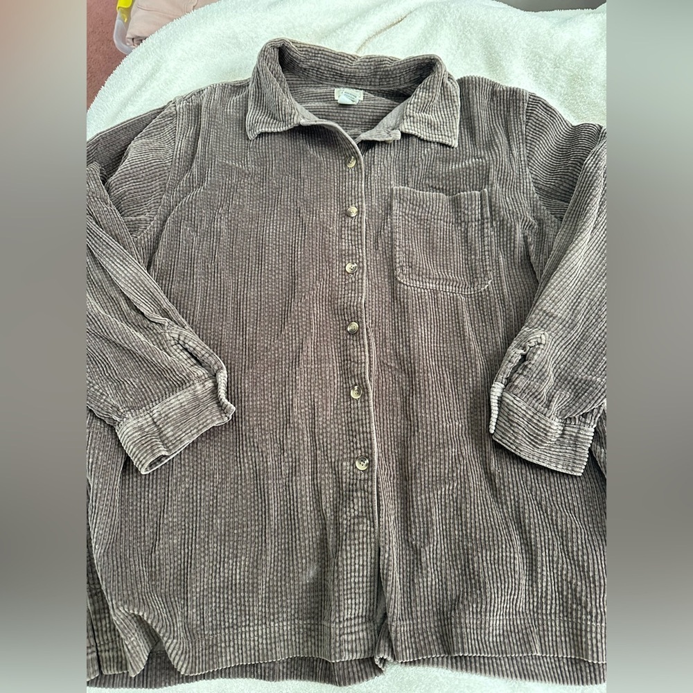 Vintage L.L. bean corduroy jacket size 1X